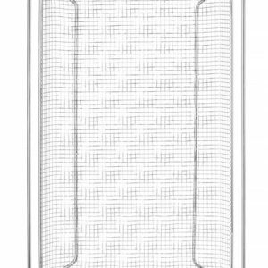 Hendi - Kosz do smażenia frytek, falisty, HENDI, GN 1/1, 530x325x(H)40mm Wariant podstawowy