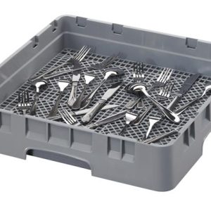 Hendi - Kosz na sztućce CAMBRO CAMRACK® do zmywarek 500×500 mm, szary Wariant podstawowy
