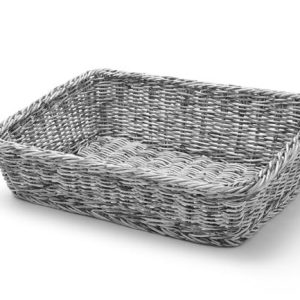 Hendi - Kosz skośny prostokątny szary melanżowy 400x300x(H)120mm Wariant podstawowy