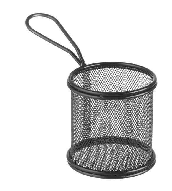 Hendi - Koszyk miniaturowy do smażonych przekąsek 90x90x90 Wariant podstawowy