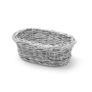 Hendi - Koszyk owalny, szary, 190x120 mm Wariant podstawowy