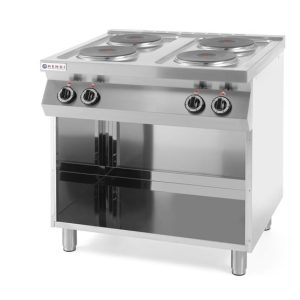 Hendi - KUCHNIA ELEKTRYCZNA 4-PŁYTOWA KITCHEN LINE NA PODSTAWIE OTWARTEJ Wariant podstawowy