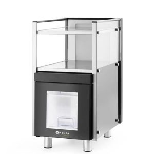 Hendi - Lodówka na mleko z podgrzewaczem do filiżanek, HENDI, 3,5L, 220-240V/168W, 313x442x(H)613mm Wariant podstawowy