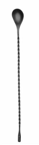 Hendi - Łyżka barmańska, Bar up, czarny, 385x35mm Wariant podstawowy