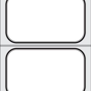 Hendi - Matryca do zgrzewarki CAS CDS-01  na dwie tacki 178x113 mm Wariant podstawowy