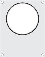 Hendi - Matryca do zgrzewarki Hendi  na duży pojemnik do zupy fi 165 mm Wariant podstawowy