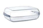 Hendi - Naczynie żaroodporne, podwójne OVENCHEF, transparentny, 355x220x(H)110mm Wariant podstawowy