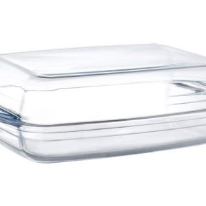 Hendi - Naczynie żaroodporne, podwójne OVENCHEF, transparentny, 355x220x(H)110mm Wariant podstawowy