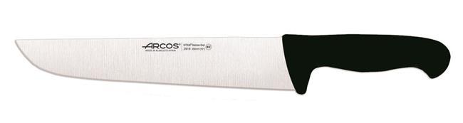 Hendi - Nóż rzeźniczy, seria 2900, Arcos, czarny, (L)404mm Wariant podstawowy