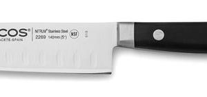Hendi - Nóż Santoku ze szlifem kulowym, seria ÓPERA, Arcos, czarny, (L)262mm Wariant podstawowy