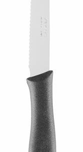 Hendi - Nóż stołowy, ząbkowany, seria NOVA, Arcos, czarny, (L)220mm Wariant podstawowy