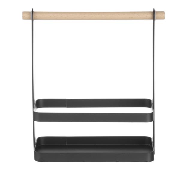 Hendi - Organizer stołowy czarny, 230x100x240 Wariant podstawowy