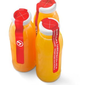 Hendi - Pasek jednorazowy zabezpieczający otwór na słomkę - zestaw 2 rolek Wariant podstawowy