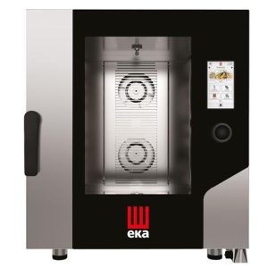 Hendi - Piec konwekcyjno-parowy bojlerowy Millenial Touch Screen Gastro 7x GN 1/1, elektryczny, z automatycznym systemem myjącym, Tecnoeka, 400V/15000W, 730x784x(H)850mm Wariant podstawowy