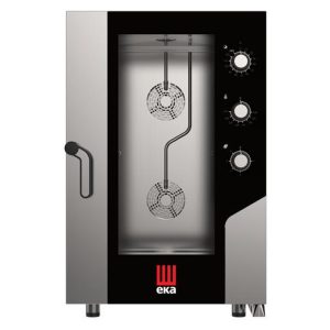 Hendi - Piec konwekcyjno-parowy Millennial Smart Gastro, 11 × GN 1/1 – sterowany elektromechanicznie, elektryczny, Tecnoeka, 400V/15400W, 730x855x(H)1130mm Wariant podstawowy