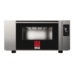 Hendi - Piec statyczny piekarniczo-cukierniczy z zaparowaniem 2 x 600x400mm, 5,4 kW/400 V, 850x1250x(H)435 mm – elektryczny, sterowany elektronicznie Wariant podstawowy