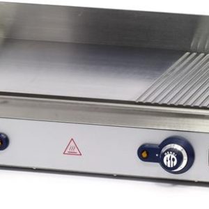 Hendi - Płyta grillowa 2/3 gładka, 1/3 ryflowana Wariant podstawowy