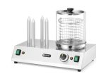 Hendi - Podgrzewacz do parówek i bułek do hot-dogów, HENDI, 220-240V/550W, 500x310x(H)395mm Wariant podstawowy