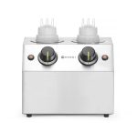 Hendi - Podgrzewacz do sosów podwójny, HENDI, 1,3L, 220-240V/400W, 270x223x(H)282mm Wariant podstawowy