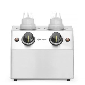 Hendi - Podgrzewacz do sosów podwójny, HENDI, 1,3L, 220-240V/400W, 270x223x(H)282mm Wariant podstawowy