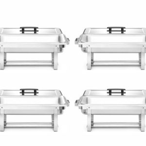 Hendi - Podgrzewacz na pastę – zestaw 4 szt., HENDI, GN 1/1, 7,5L, 600x355x(H)305mm Wariant podstawowy