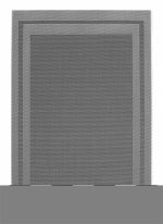 Hendi - Podkładka na stół, ramka – zestaw, HENDI, grafitowy, 6 szt., 450x300mm Wariant podstawowy