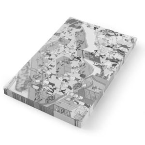 Hendi - Podkładka z papieru pergaminowego (500 arkuszy), nadruk, 420x275 Wariant podstawowy