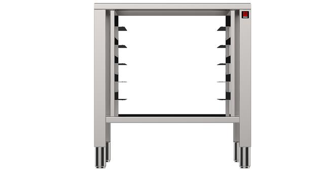Hendi - Podstawa pod piec, prowadnice na tace 5x600x400 mm, o wym. 850x787x770 mm Wariant podstawowy