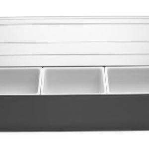 Hendi - Pojemnik barmański na dodatki do drinków - 3 wkłady Wariant podstawowy