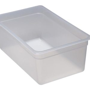 Hendi - Pojemnik GN 1/1 z przezroczystego polipropylenu, Cambro, GN 1/1, transparentny, 325x530x(H)65mm 8,5 l