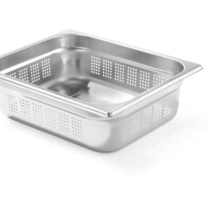 Hendi - Pojemnik GN 1/2 - perforowany - 530x325 mm wysokość100 mm