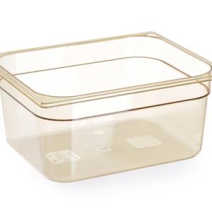 Hendi - Pojemnik GN 1/2 z grilamidu do wysokich temperatur 100 mm