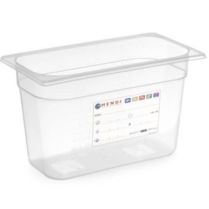 Hendi - Pojemnik GN 1/3 HACCP z polipropylenu 100mm