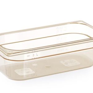 Hendi - Pojemnik GN 1/3 z grilamidu do wysokich temperatur 100 mm