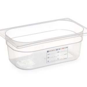 Hendi - Pojemnik GN 1/4 HACCP z polipropylenu 65mm