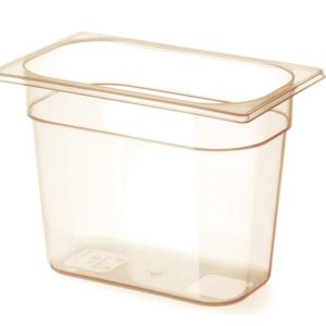 Hendi - Pojemnik GN 1/4 z grilamidu do wysokich temperatur 100 mm