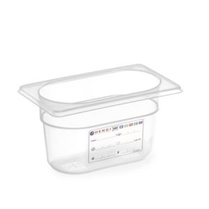 Hendi - Pojemnik GN 1/9 HACCP z polipropylenu 65mm