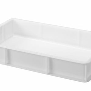 Hendi - Pojemnik na ciasto na pizzę, HENDI, GN 1/1, biały, 530x325x(H)90mm Wariant podstawowy