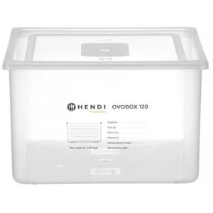 Hendi - Pojemnik na jajka HENDI OVOBOX 120, HENDI, GN 2/3, 18L, 355x325x(H)200mm Wariant podstawowy