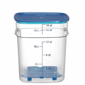 Hendi - Pojemnik na żywność CamSquares Fresh Pro, Cambro, 17,2L, transparentny Wariant podstawowy