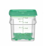 Hendi - Pojemnik na żywność CamSquares Fresh Pro, Cambro, 3,8L, transparentny, 191x191x(H)183mm Wariant podstawowy