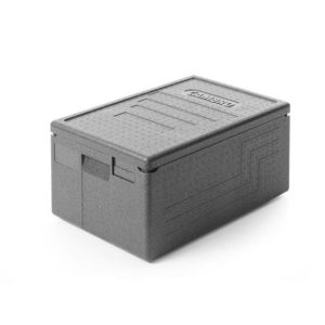 Hendi - Pojemnik termoizolacyjny ECO 46l z pokrywką, GN 1/1, GN 1/2 Wariant podstawowy