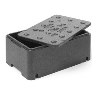 Hendi - Pojemnik termoizolacyjny z piocelanu, o wym. 500x300x213 mm, 20,04L Wariant podstawowy