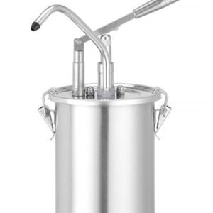 Hendi - Pojemnik ze stali nierdzewnej do sosów z dyspenserem, HENDI, 4,5L, xx(H)420mm Wariant podstawowy