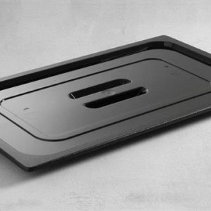 Hendi - Pokrywa do pojemników GN z czarnego poliwęglanu GN 1/3