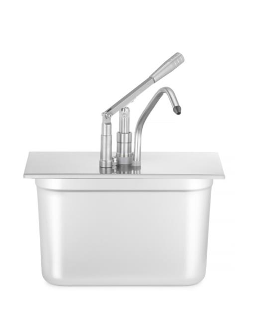 Hendi - Pokrywa z dyspenserem do pojemników GN, HENDI, GN 1/3, 330x180mm Wariant podstawowy