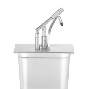 Hendi - Pokrywa z dyspenserem do pojemników GN, HENDI, GN 1/4, 270x165mm Wariant podstawowy