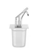 Hendi - Pokrywa z dyspenserem do pojemników GN, HENDI, GN 1/6, 180x165mm Wariant podstawowy