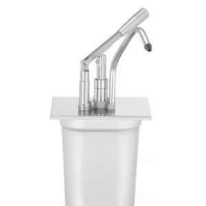 Hendi - Pokrywa z dyspenserem do pojemników GN, HENDI, GN 1/6, 180x165mm Wariant podstawowy