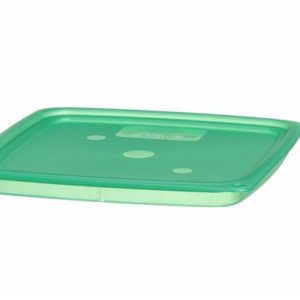 Hendi - Pokrywka do pojemnika CamSquares Fresh Pro, Cambro, do pojemników 1,9l i 3,8l, zielony, 191x191x(H)19mm Wariant podstawowy